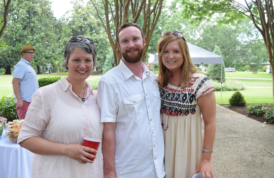 Tina Sullivan with Tom & Katie Midgley